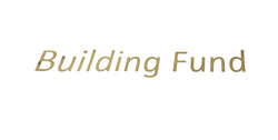 Building Fund Sticker 4 Donation Box Church Building Foundraising Box Gold Color