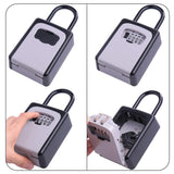 Key Combination Lock box, Lock Box with Code for House Key Storage, Combo Door Locker 18186