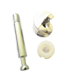10PK Furniture Cam Fitting 12 mm x 15 mm (L x D) with Dowel and Pre inserted Nut