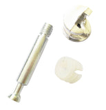 10PK Furniture Cam Fitting 12 mm x 15 mm (L x D) with Dowel and Pre inserted Nut