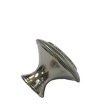Galvanized Cabinet Drawer Door Hardware Round Pull Knob - 1.1" Diameter, M4 Thread 18212 6PK