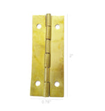 2PK Brass Furniture Hardware Door Hinge Cabinet Drawer Hinge Door Hinge