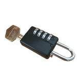 5PK Security Locker Combination Padlock with Key Override and Code Discovery