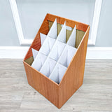 Economy Corrugated Cardboard Blueprint Organizor Corrugated Roll File Display Drawing Stand Artist