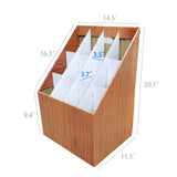 Economy Corrugated Cardboard Blueprint Organizor Corrugated Roll File Display Drawing Stand Artist
