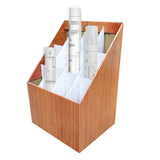 Economy Corrugated Cardboard Blueprint Organizor Corrugated Roll File Display Drawing Stand Artist