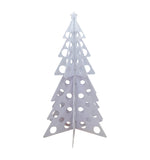 Contemporary Christmas Tree White Large Decorative Christmas Retail Store Prop Make to order.Allow 3 months 18348