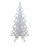 Contemporary Christmas Tree White Large Decorative Christmas Retail Store Prop Make to order.Allow 3 months 18348