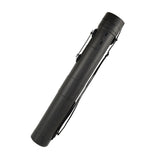 3.5" Diameter Document Poster Tube, Telescoping Document Resistant Tube Mailer, Black Plastic Storage
