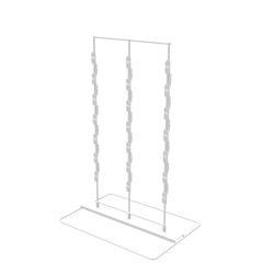 Clip n Strip Rack Retail Countertop Clipper Strip Stand Store Chips Bag Stand 18460-WHITE