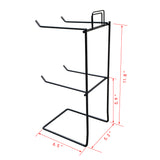 5.29" L x 6.50" W x 13.29" H Key Chain Wire Display Rack Small Items Counter Display Souvenior Wire