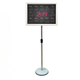 11x17 17x11 Sign Holder Stand Poster Stand Adjustable Height Literature Stand 18479