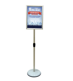 11x17 17x11 Sign Holder Stand Poster Stand Adjustable Height Literature Stand 18479