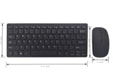 Wireless Keyboard and Mouse Set For Laptop and Desktop Mac PC 18489