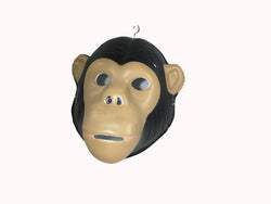 Used Monkey PVC Mask Costume Accessory Child KidsAdult Jungle Animal Holloween 18519