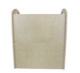 Children Infant Changing Table with Pad, Wooden Changing Table, Natural, Optiona Install Castors 18541