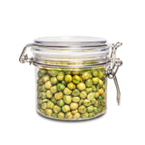 Wire Clasp PET Jar 350 ml Spice Jar Seal Paint Oil Storage Jar Container Lock