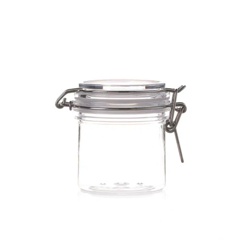Wire Clasp PET Jar 350 ml Spice Jar Seal Paint Oil Storage Jar Container Lock
