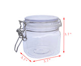 Wire Clasp PET Jar 400 ml Spice Jar Seal Paint Oil Storage Jar Container Lock