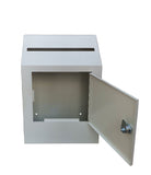 Metal Donation Suggestion Rent Check Box Tithe Prayer Collection Cash Key Drop