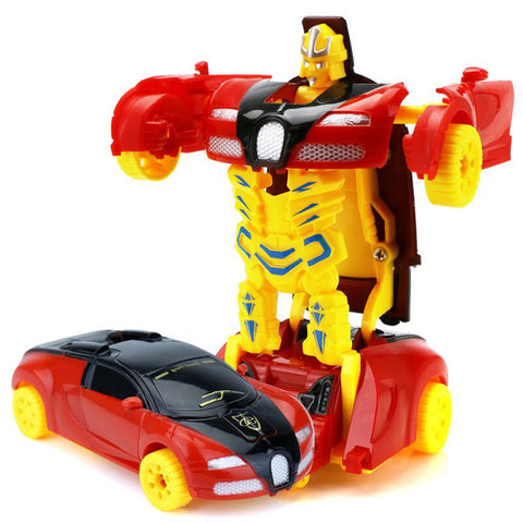 FixtureDisplays Transforming Robot to Toy Car Funny Building Toy 18810