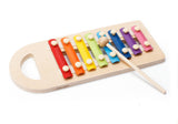 Pound & Tap Bench with Slide Out Xylophone Wooden Musical Pounding Toy