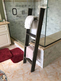 4 Foot Rustic Farmhouse Blanket Ladder.Easy Assembly Required.12" Wide