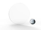 3PK 6" Clear Acrylic Plexiglass Lucite Circle Round Disc, 1/8" Thick