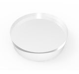 Thick Acrylic Riser, Paper Weight Clear Acrylic Circle Riser Solid Block