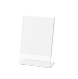 Table Tent 5 x 7" Acrylic picture frame with Slant Back Design 19004