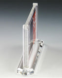 6 x 4 Acrylic Sign Holder for Tabletop Use, Double-sided, Top Insert - Clear 19022