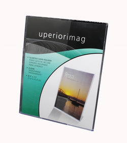 8.5 x 11" Clear Sign Holder Literature Display Menu Holder Picture Photo Frame 19029