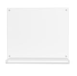 6" x 4"Inside Magnet Dims Acrylic Sign Holder with Magnets, Horizontal, T style   Clear 19035