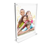 8.5 x 11" Clear Picture Frame Acrylic Photo Frame Frame Sign Holder Magnetic Table Tent 19039