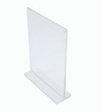 8.5 x 11" Clear Picture Frame Acrylic Photo Frame Frame Sign Holder Magnetic Table Tent 19039