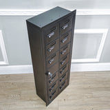 Recess Wall Mount Cell Phone Storage Locker 14 Door Front Admin Access ComboLock 19078-14ARC