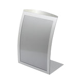 5.5 x 8.5" Sign Holder Tabletop Magnetic Lens Curved 19122