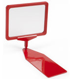 7 x 5.5 Sign Holder for Tabletops, Shovel Base, 2 Insert   Color Options 19138