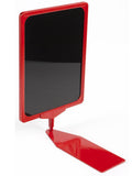 8.5 x 11 Sign Holder for Tabletops, Shovel Base, 2 Insert   Color Options 19139