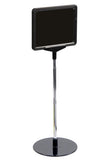 7 x 5.5 Sign Holder for Tabletops, 2 Inserts, 3 Bases   2 Color Options 19150