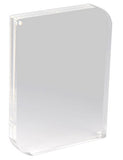 5 x 7 Acrylic Picture Frame for Tabletop Use, Box with Magnetic Closure - Clear 19190
