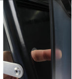 20 x 27.5 A-frame Sidewalk Sign with Magnetic Lens, Separate Headers, 2 Sided - Black 19195