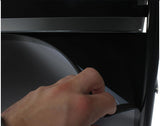 20 x 27.5 A-frame Sidewalk Sign with Magnetic Lens, Separate Headers, 2 Sided - Black 19195