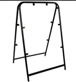 19.5" x 30.0" x 20.0" Sidewalk Sign for Poster Boards with 2 Display Options, 2 Sided - Black 19196