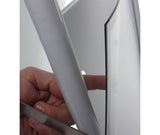 22 x 28 Sidewalk Sign with Magnetic Lens, Separate Headers, Double Sided - White 19197