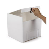 12 x 12" Acrylic Ballot Box Donation Box Suggestion Box Fundraising Box 19231