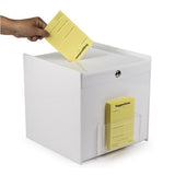 12 x 12" Acrylic Ballot Box Donation Box Suggestion Box Fundraising Box 19231