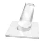 Size 4 to 13 Ring Finger Jewelry Display, Acrylic, Holds 1 Band-Clear 19262