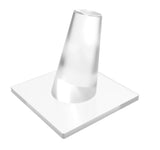 Size 4 to 13 Ring Finger Jewelry Display, Acrylic, Holds 1 Band-Clear 19262