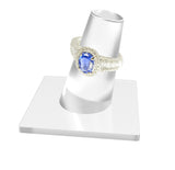 Size 4 to 13 Ring Finger Jewelry Display, Acrylic, Holds 1 Band-Clear 19262